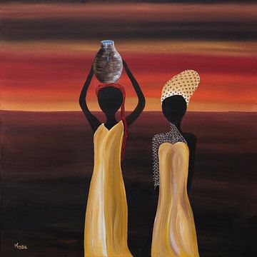 Afrikanischer Sonnenuntergang Malaika