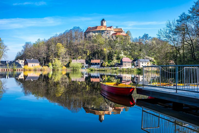 View of Schönfels Castle near Zwickau by Animaflora PicsStock