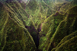 Wasserfall Hawaii