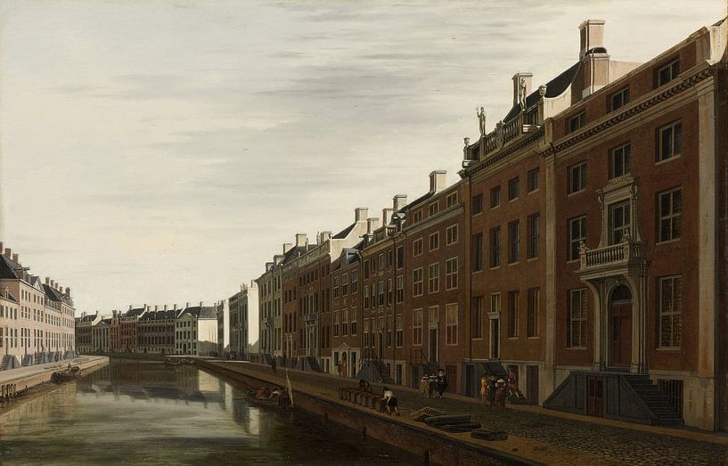 De Gouden Bocht in de Herengracht in Amsterdam  van Rebel Ontwerp