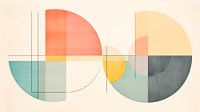 Cirkels in zacht pastel van Vlindertuin-Art thumbnail