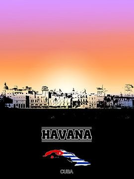 La Havane sur Printed Artings