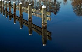 Dukdalf spiegelt sich im Wasser von Albert Brunsting