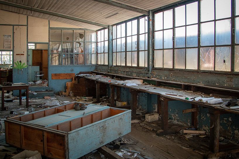 Atelier sur l'industrie abandonnée par Wouter Doornbos