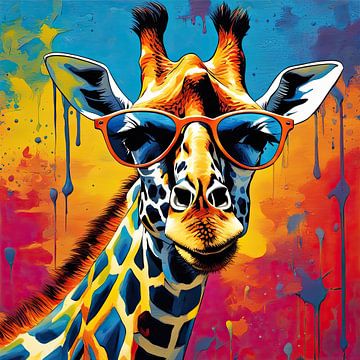 Giraffe van Blikvanger Schilderijen