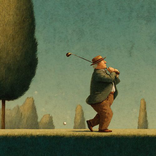 waar is mijn golfbal naar toe