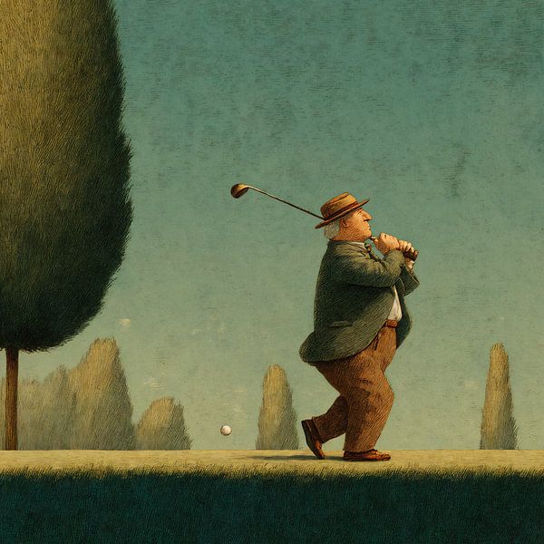 Wo ist mein Golfball hin? von Joost Berndes