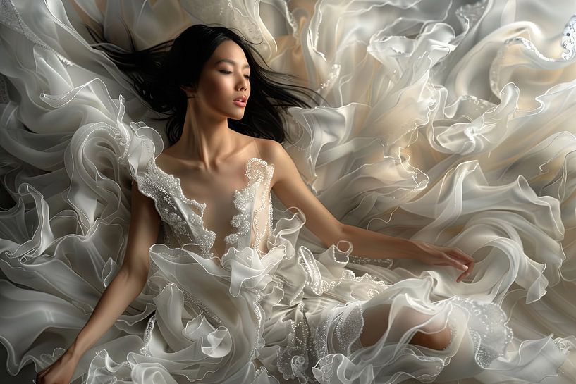 wedding dress fantasy Asia by Egon Zitter