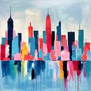 Abstract New York Skyline by ARTemberaubend thumbnail