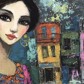 Vietnam sur Peinture Abstraite