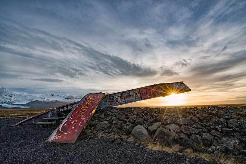 Monument, IJsland von Tilly Meijer