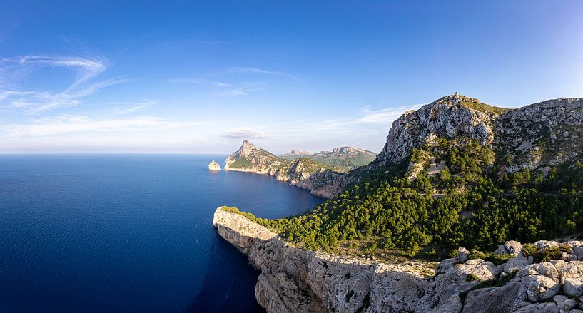 Panorama de la côte nord de Majorque, Can Singala par Dennis Eckert