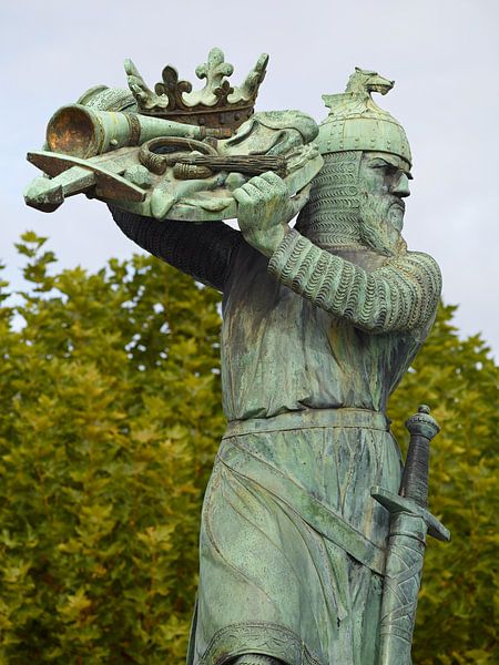 Worms, Hagen-Denkmal von Ralph Rainer Steffens