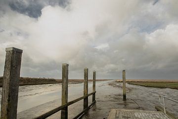 Noordpolderzijl, de  kleinste zeehaven van Nederland van M. B. fotografie