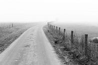 Landschap in dichte mist by Erik Wouters thumbnail
