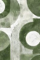 Cascade géométrique | Vert