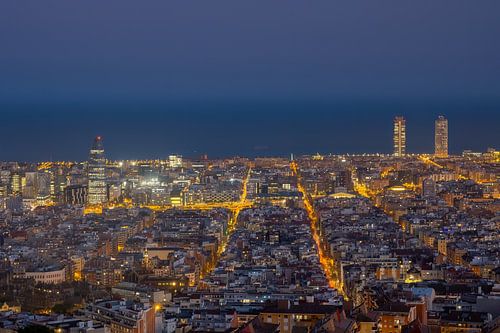Barcelona by night