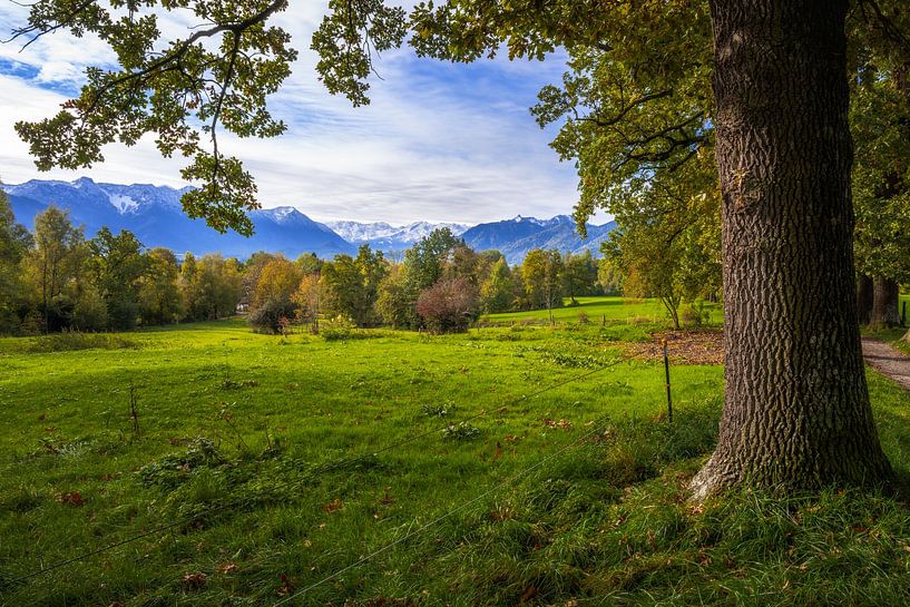 The Alps near Murnau by ManfredFotos
