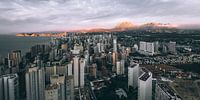 Sunrise over Benidorm