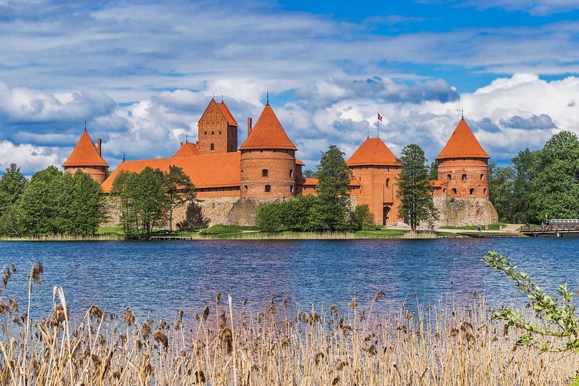 Trakai Island Castle, Lithuania par Gunter Kirsch