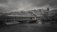 Pont de Bir-Hakeim in Parijs van Toon van den Einde thumbnail