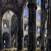 Carl Blechen. The Gothic ruins by 1000 Schilderijen