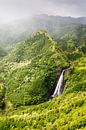 Manawaiopuna Falls auf Kauai von Dirk Rüter Miniaturansicht