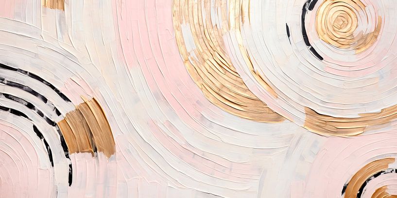 ABSTRAKTE KUNST Kreise der Harmonie von Melanie Viola