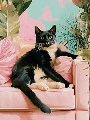 Katzen-Couch-Zimmer
