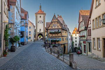 Das Plönlein, Rothenburg ob der Tauber, Germany van Vincent de Moor