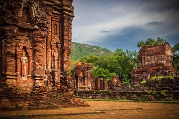 The ruins of My Son, Vietnam by Antwan Janssen