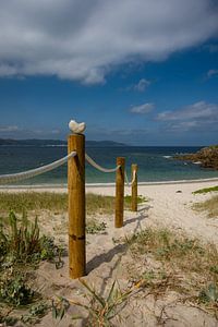 Der Weg zum Strand
