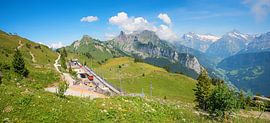 Schynige Platte cog railway  Bernese Oberland, swiss Alps. by SusaZoom