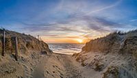 Paal 9 - Texel - Sunset