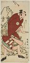 Toshusai Sharak - Sakata Hangoro III in de rol van Yahazu no... van Peter Balan thumbnail