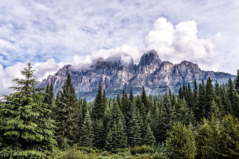 Castle Mountain ........ van Robert Van Der Linde