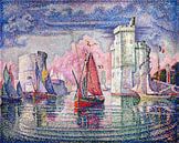 Entree van de haven van la Rochelle, Paul Signac, 1921 van Atelier Liesjes thumbnail