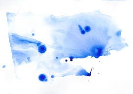 Blauwe stroom van Elena Schuh