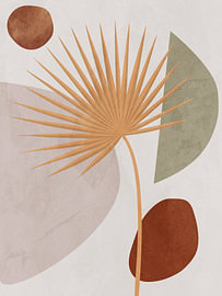 Tropical Leaves Abstract Art von Online Arts