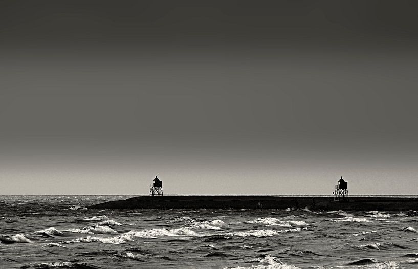 STAVOREN HARBOUR ENTRANCE 3 by Fons Bitter