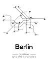 Berlijn Metrolijnen van MDRN HOME thumbnail