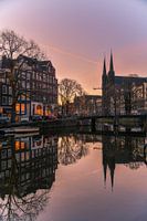 Sunrise in Amsterdam