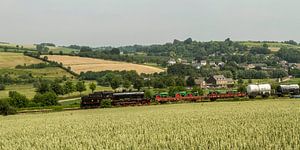 Stoomtrein bij Eyserhalte