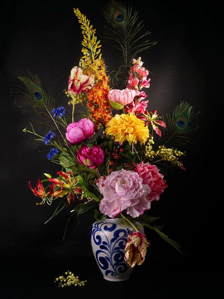 fleurs colorées par simone swart
