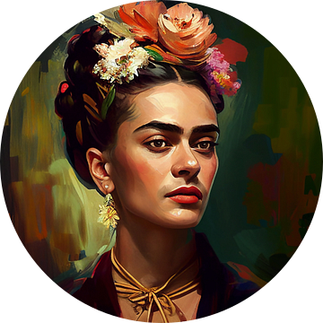 Portret oilpainting van Bianca ter Riet