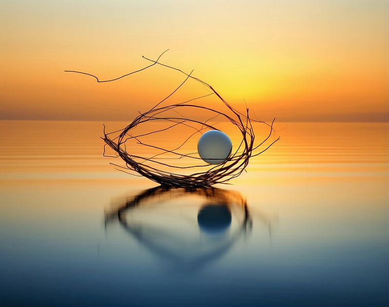 Kunst am Meer von fernlichtsicht