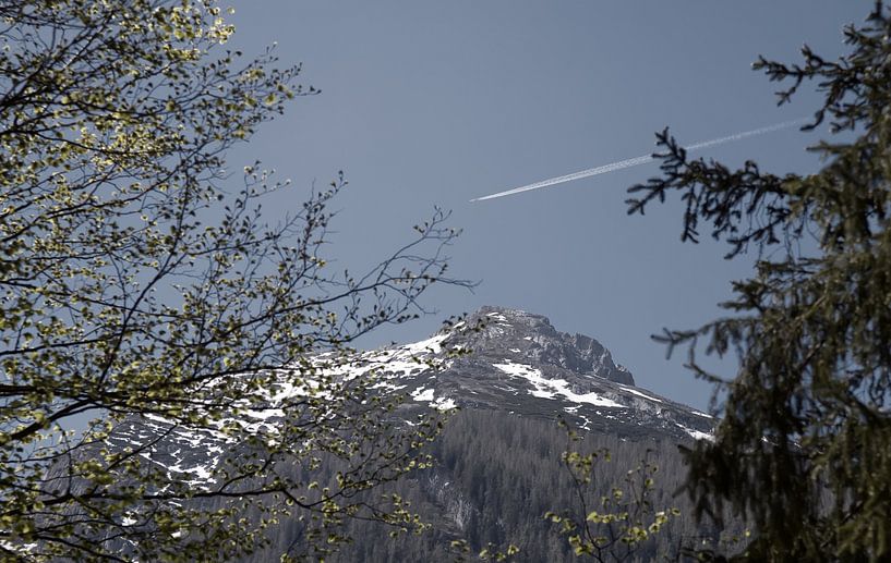 Landschap in de Alpen van Bo Valentino
