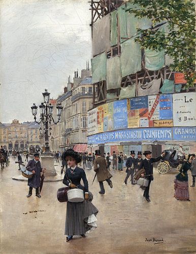 Parijs, rue du Havre, Jean Béraud