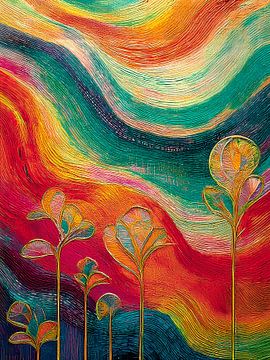 Abstract & Modern: Colourful paintings. Series: Eye-catchers (3)