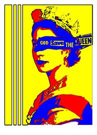 God Save the Queen by Koeien van Klaas